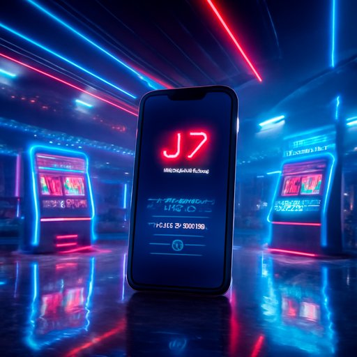 JJ7 فون اسکرین پر کیسینو گیم
